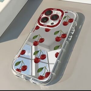 Cherry iPhone Case with mirror